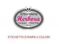 Etichette adesive per erboristerie, cosmetica, cosmesi (mm 36X28)  (cod.19M )